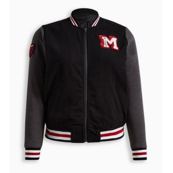 TORRID NWT Disney Mickey Mouse Wool Bomber Jacket - Picture 6 of 7